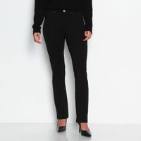 Ponte Recto Pretina Un Boton Basica Con Bolsillo Falso