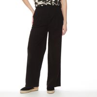 Pantalon Wide Leg Lino Tiro Alto Pretina Basica