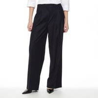 Pantalon Recto Tiro Alto  Pretina Basica