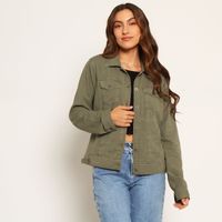 Chaqueta Manga Larga Lino