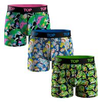 BÓXER MEDIO ALGODÓN PACK 3 RICK AND MORTY C3 TOP