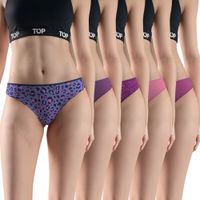 CALZÓN BIKINI ALGODÓN SIN ELÁSTICO PACK 5 C3 TOP