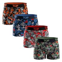 BÓXER NIÑO ALGODÓN NARUTO PACK 4 C3 TOP