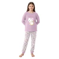 Pijama Largo Niña Algodón Invierno Hello Kitty C2 TOP