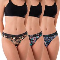 Colaless Algodón con Elástico Pack 3 Coleccion Favs C1 TOP