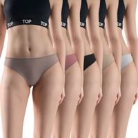CALZÓN BIKINI ALGODÓN SIN ELÁSTICO PACK 5 C1 TOP