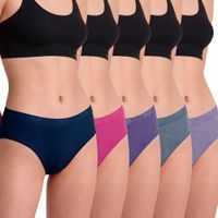 Calzón Pantaletas Algodón Con Elástico Pack 5 C3 TOP