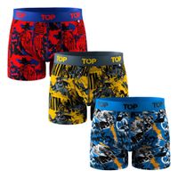 BÓXER MEDIO ALGODÓN DC PACK 3 C22 TOP