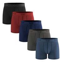 Bóxer Medio Algodón Pack 5 C12 TOP