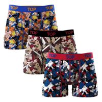 Bóxer Medio Algodón Naruto Pack 3 C2 Top