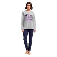 Pijama Invierno C3 Mujer Algodón TOP