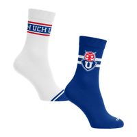 Calcetines Algodón Pack 2 Universidad de Chile C3 TOP