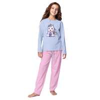 Pijama Largo Algodón Niña Invierno C2 TOP
