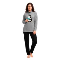 Pijama Invierno C2 Mujer Micropolar TOP