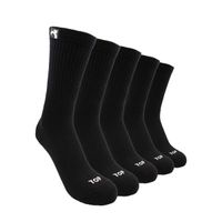 Calcetines Deportivos MUJER Largos Negros Pack 5