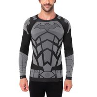 Camiseta Deportiva Batman Primera Capa Microfibra Top