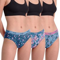 Calzón Bikini Algodón Pack 3 Stitch C4 TOP