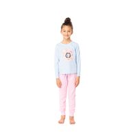 Pijama Largo Niña Algodón Invierno DC C1 Top