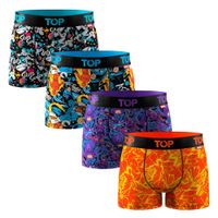 Bóxer Niño Algodón Marvel Pack 4 C16 Spider-Man TOP