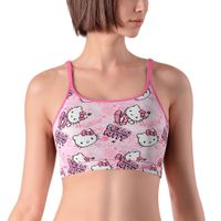 Peto Mujer Algodón Con Pads Removibles Hello Kitty C2 TOP