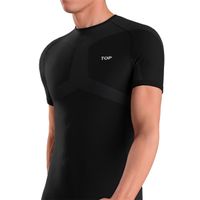 Camiseta Manga Corta Deportiva Primera Capa Microfibra TOP