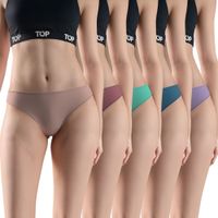 CALZÓN BIKINI ALGODÓN SIN ELÁSTICO PACK 5 C2 TOP