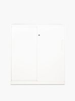 Gabinete Oficina Alto Metálico Con puertas Blanco