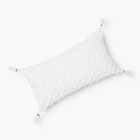 Funda Cojín Algodón Royal 60x30 Blanco