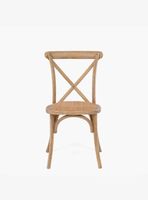 Silla Madera Tradition Rattan Olmo Natural Apilable