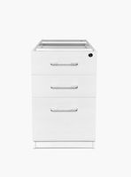 Cajonera Melamina Pedestal Blanco