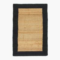 Alfombra Yute Nubia 170x240 Negro