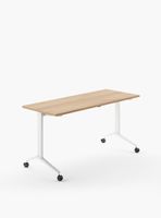 Escritorio Space Plegable 120x60 Natura/Blanco