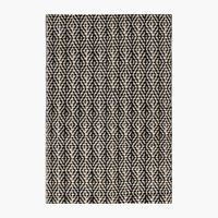 Alfombra Algodon Nepal 200x300 Negro