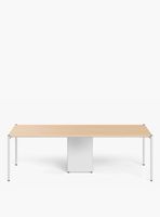 Mesa Oficina Reunión Astro 200x108 Natura/Blanco