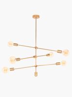 Lampara De colgar Orbit II Bronce