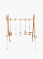 Gimnasio Infantil de Madera Aura Natura/Blanco