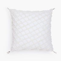Funda Cojín algodón Royal 45x45 Blanco