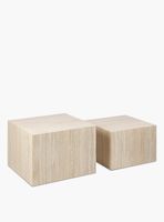 Mesa de Centro Dice Duo Natural