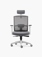 Silla Oficina Taylor Pro Gris Claro con cabecero