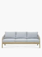 Sofá 3 Cuerpos Floripa Gris Claro