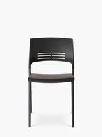 Silla Visita Colore Negro