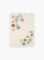 Alfombra Flores 60x90