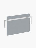 Separador Astro 120 Gris Claro/Blanco