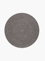 Alfombra Redonda Yute Gobi 120 Gris
