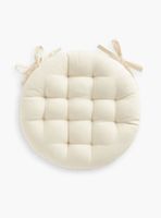 Cojín de Silla Algodón Gavema Diam 40 Beige
