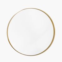 Espejo Lugano 80 diam Dorado