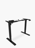 Base Acero Cosmo 120-160 Eléctrico Negro