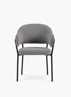 Silla Home Office Stanford Gris Oscuro