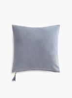 Funda Cojín Velur 45x45 Azul