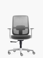 Silla Oficina Lotto Gris Claro